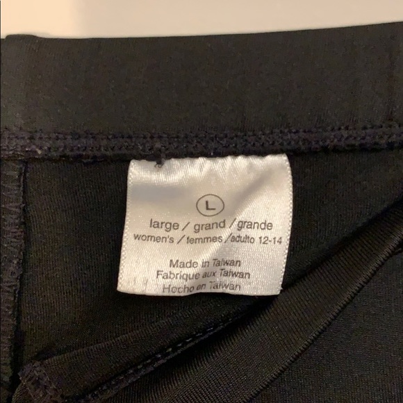 Danskin black leggings -- comfy - Picture 4 of 10